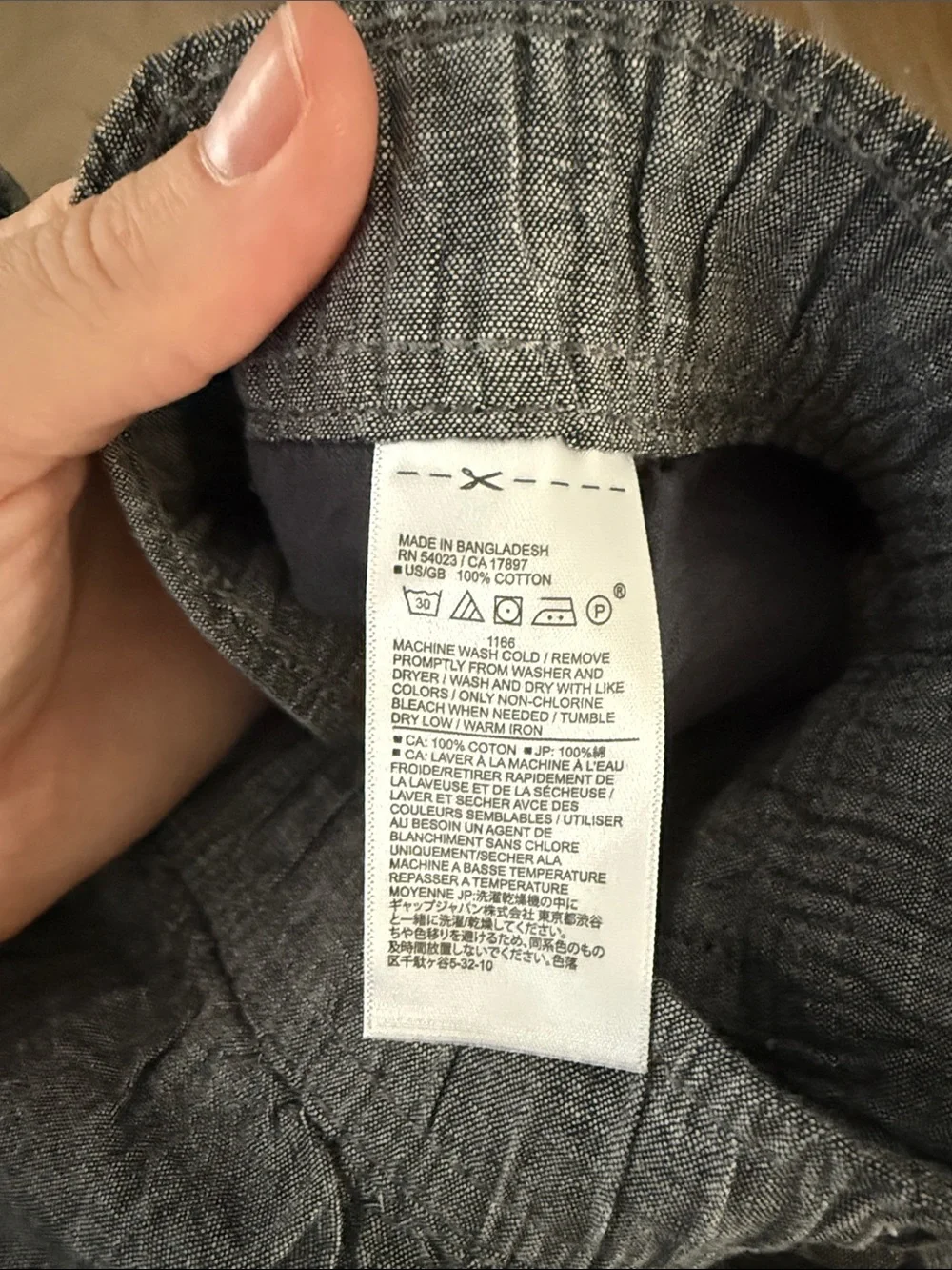 Men's Gray Drawstring Linen-Blend Shorts